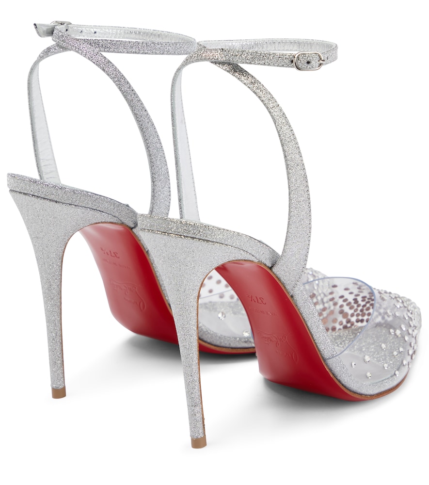 Spikaqueen embellished PVC pumps