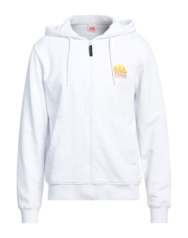 Man Sweatshirt White Size L Cotton