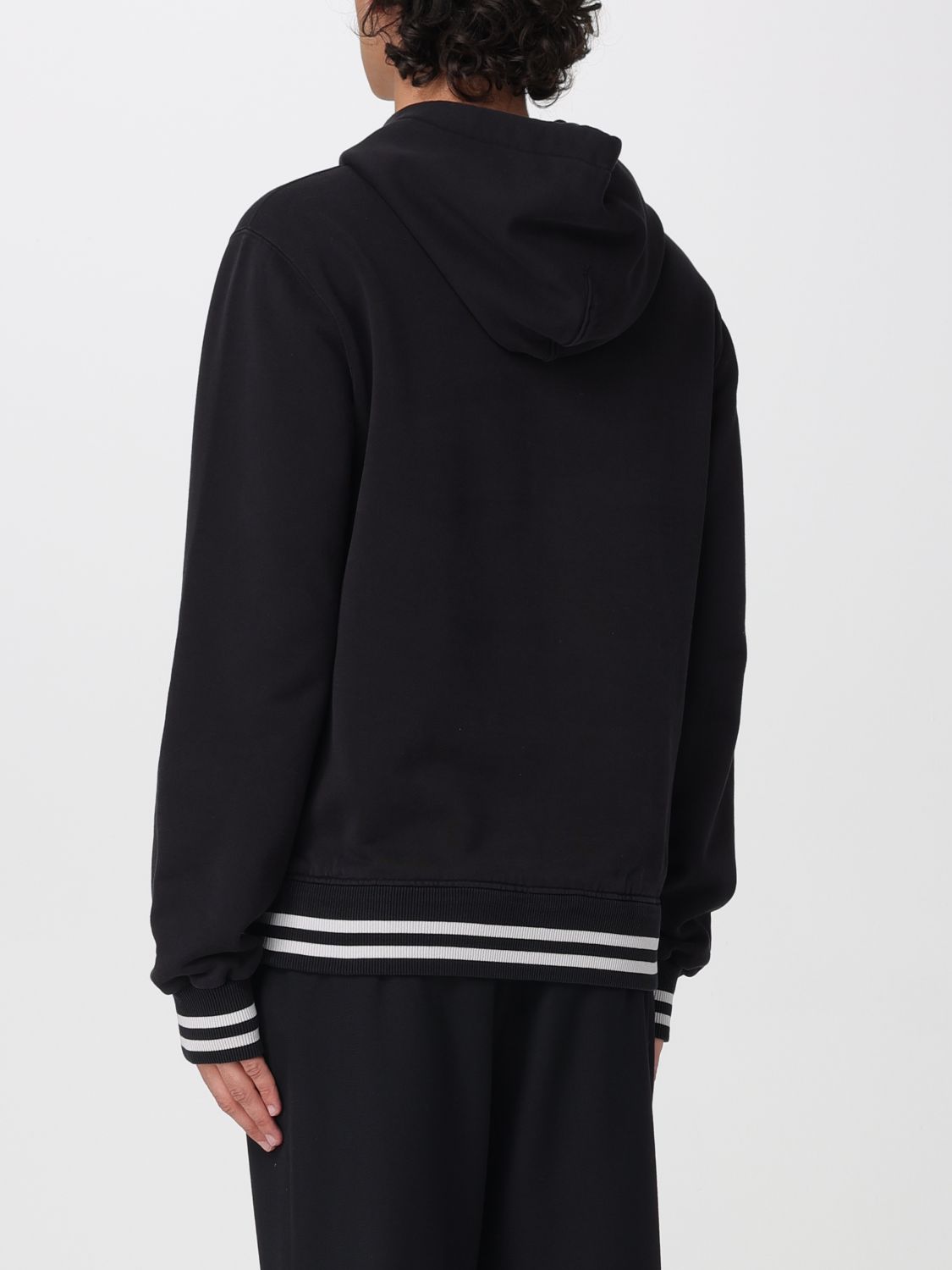 Dolce & Gabban Men's Logo Emblem Hoodie