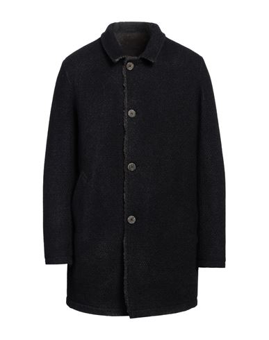 Man Coat Navy Size XL Wool, Polyamide, Acrylic, Polyester, Mohair wool