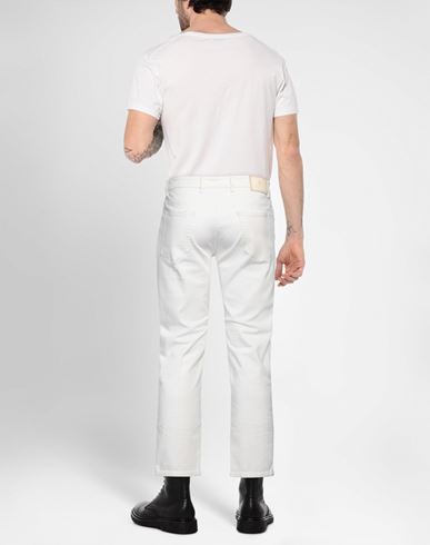 Man Denim pants White