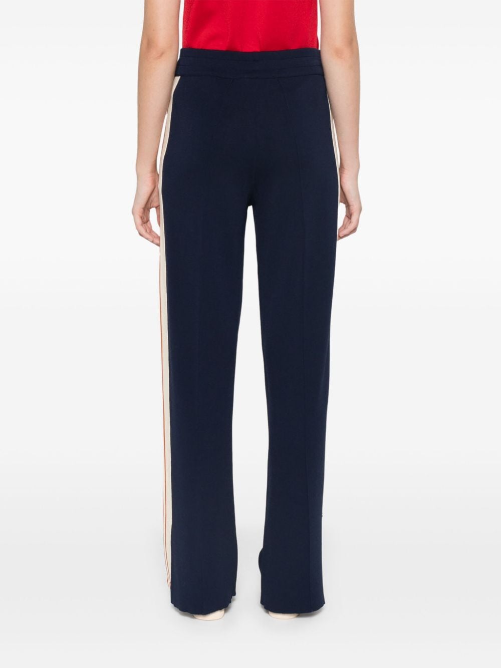 Striped track pants - Blue