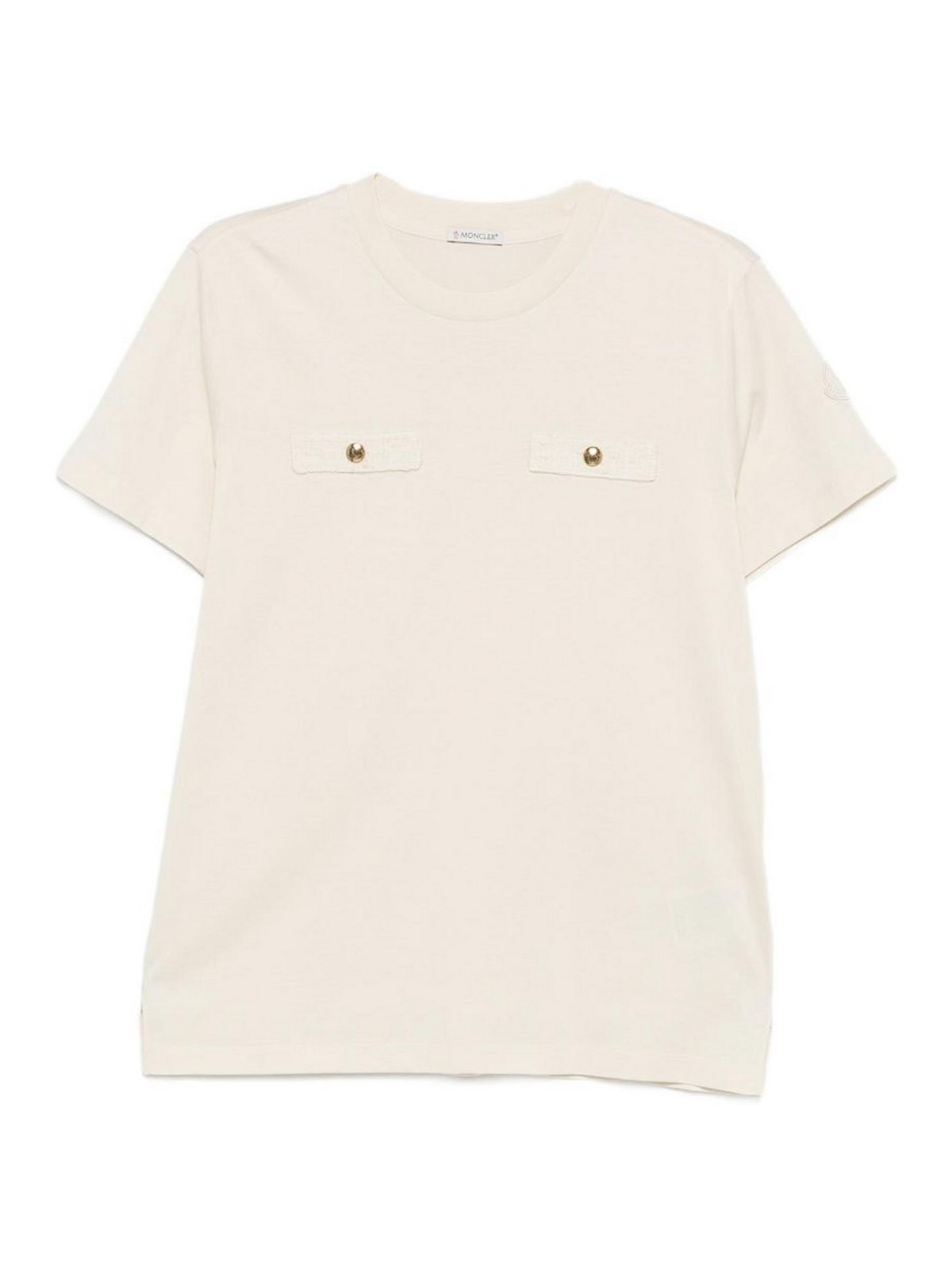 Beige Short-Sleeve T-Shirt By