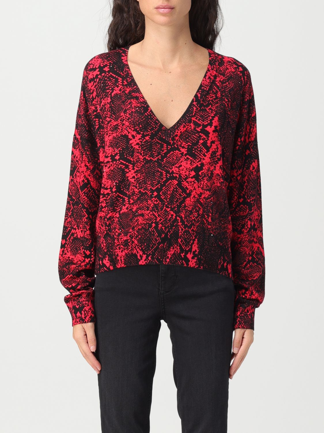 Sweater Woman color Red