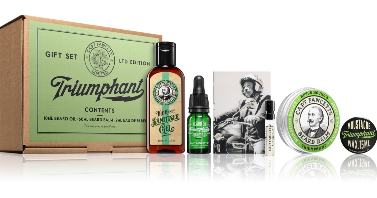 Captain Fawcett Triumphant Gift Set confezione regalo per uomo