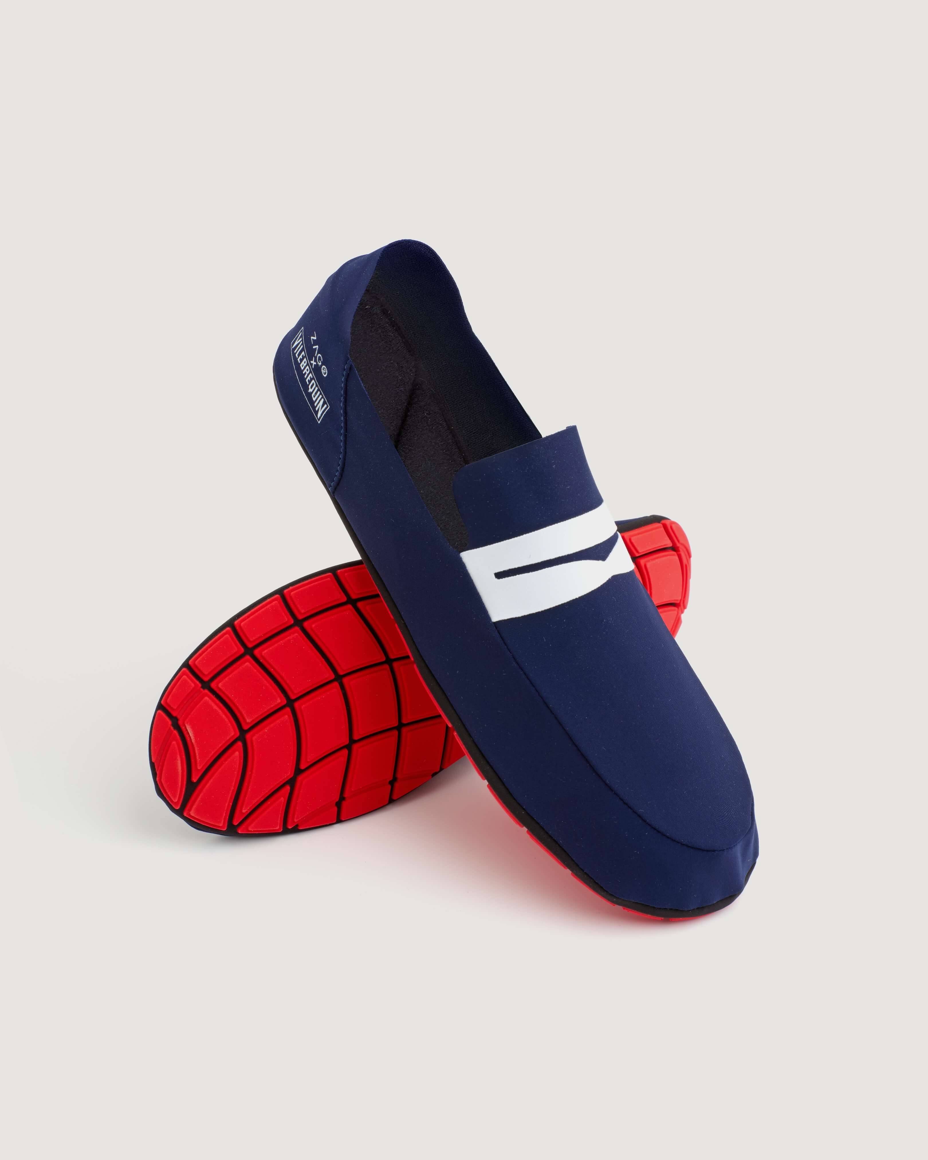 Men Hybrid Loafer Solid - Vbq X Zago - Shoes - Waimoc - Blue