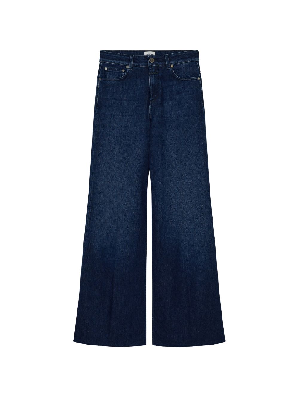 Flared denim jeans