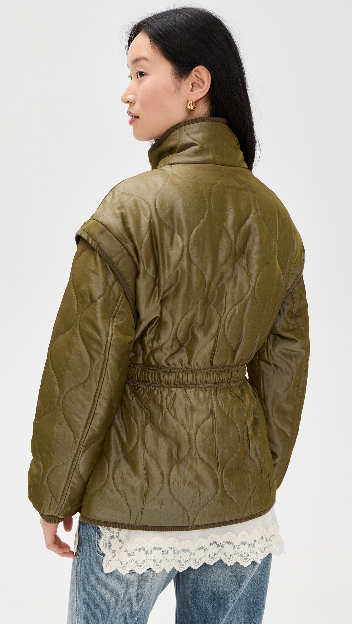 Quilted Jacket Seagrass