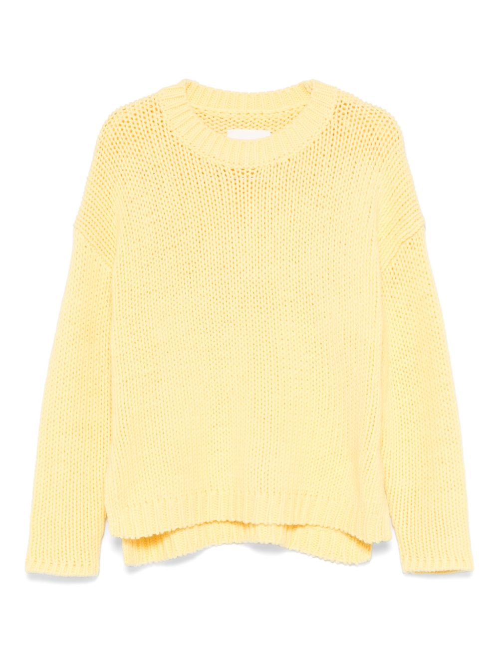 Wool-blend sweater - Yellow
