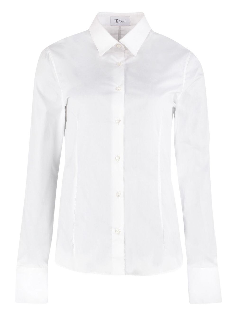 Cotton-blend shirt - White
