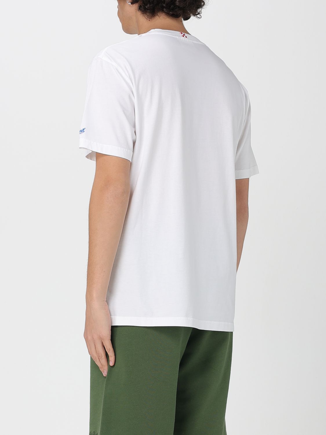T-Shirt MC2 SAINT BARTH Men color Yellow Cream