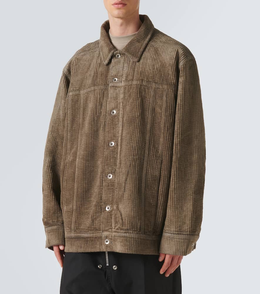 Jumbo corduroy oversized cotton jacket