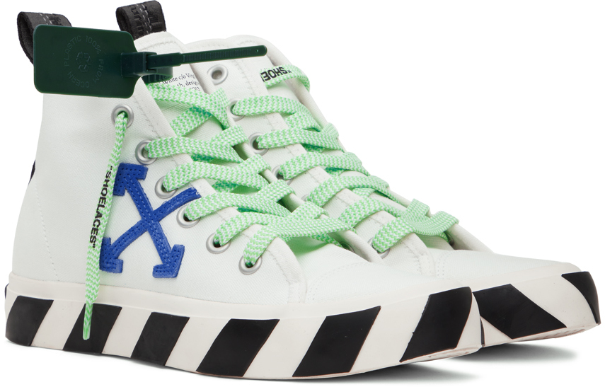 White High Vulcanized Sneakers