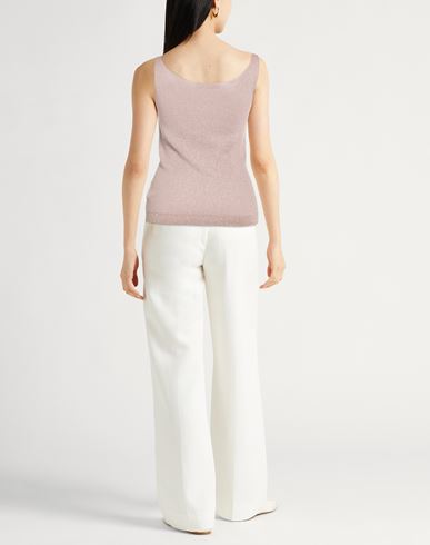 Woman Top Blush Size 14 Cotton, Viscose, Polyester