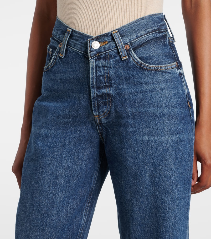 Agolde V-Waist Baggy straight jeans