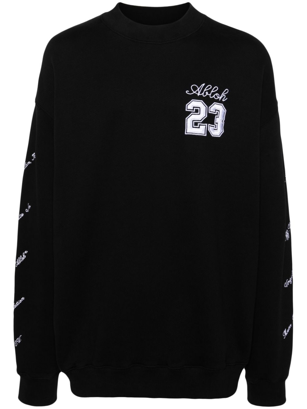 Cotton Crew-Neck Sweatshirt