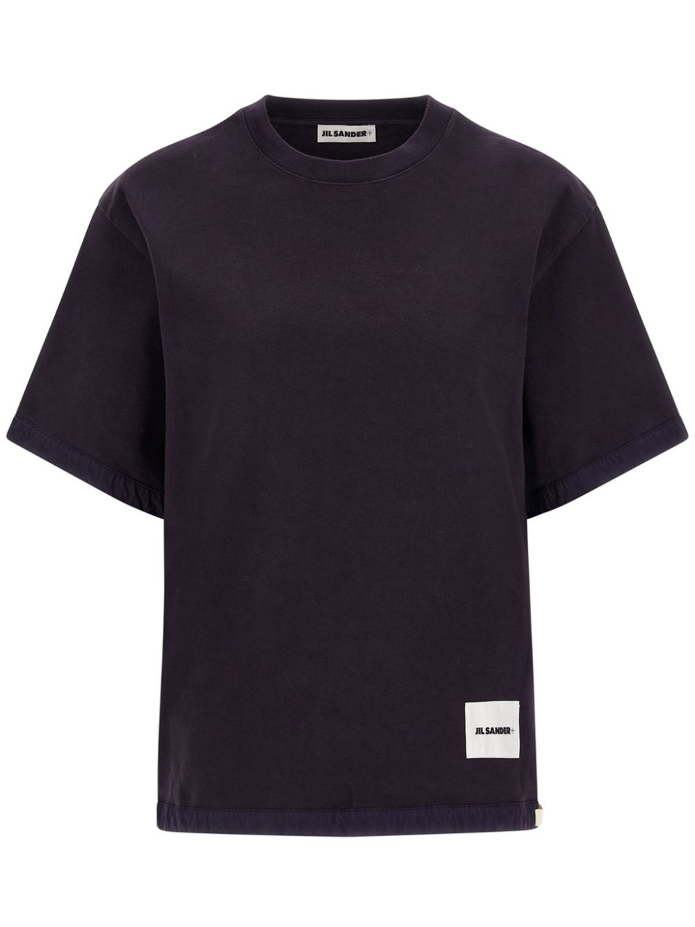 Logo-patch T-shirt - Black