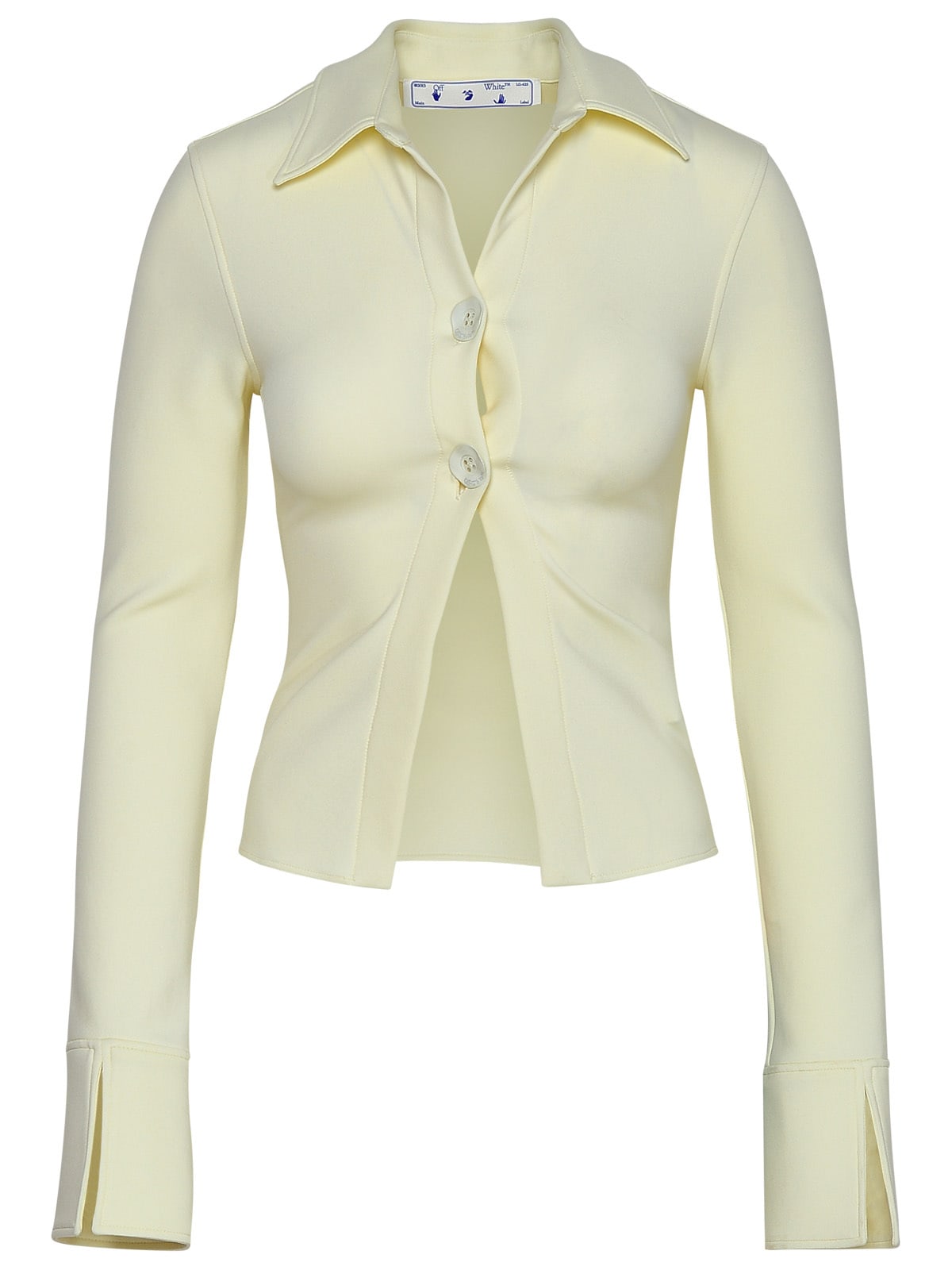 Sleek long-sleeved shirt - Neutrals