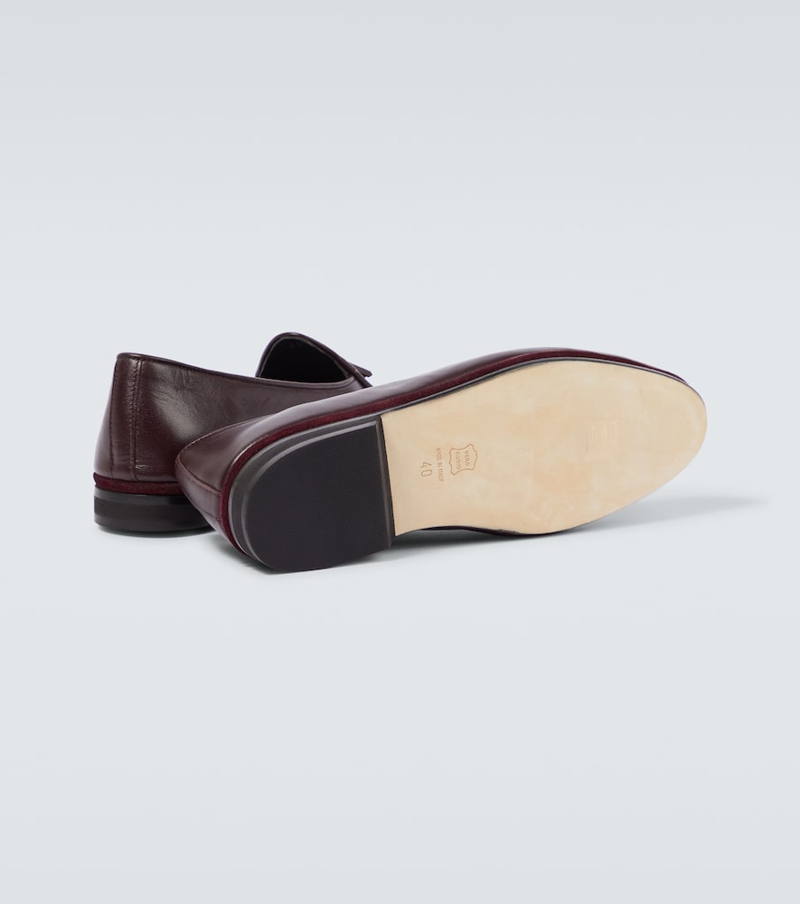Marphy tassel leather loafers