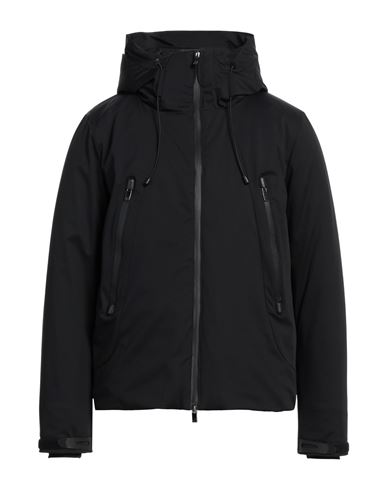 Tombolini Man Jacket Black Size 40 Nylon, Elastane