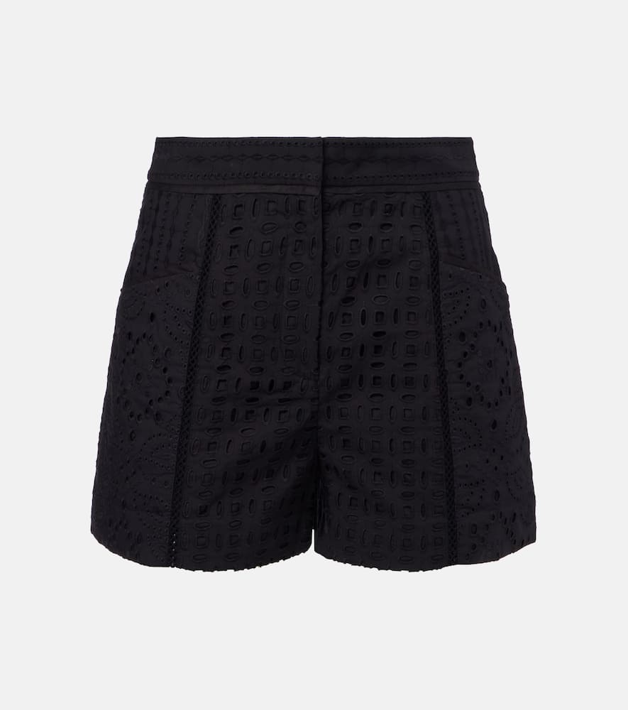 Fabian embellished cotton shorts