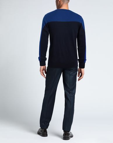 Man Sweater Midnight blue Size 36 Cotton, Cashmere