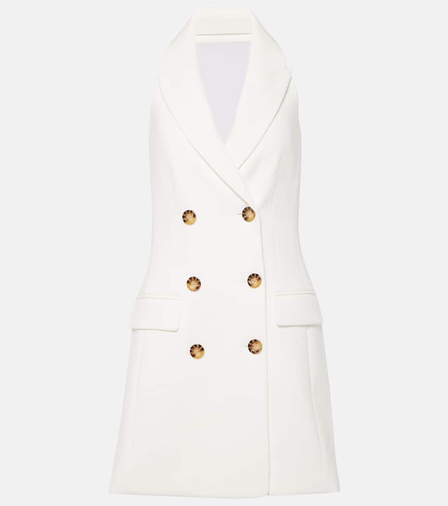 Claridge cotton-blend blazer dress