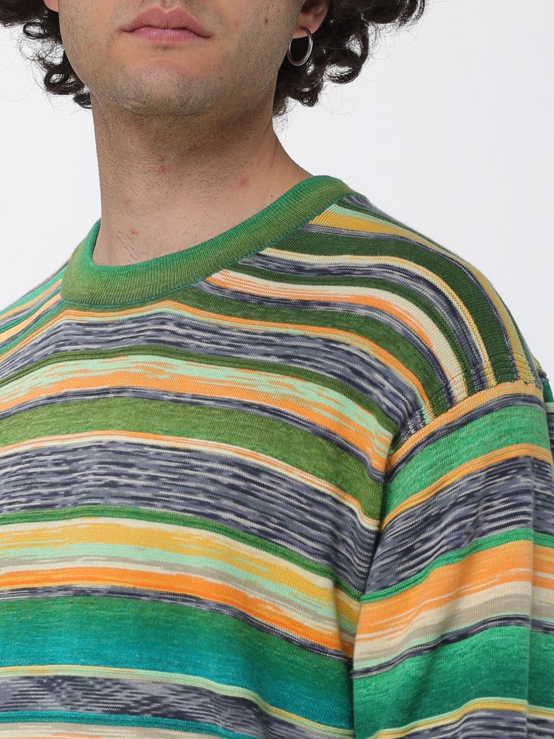 Sweater Men color Green