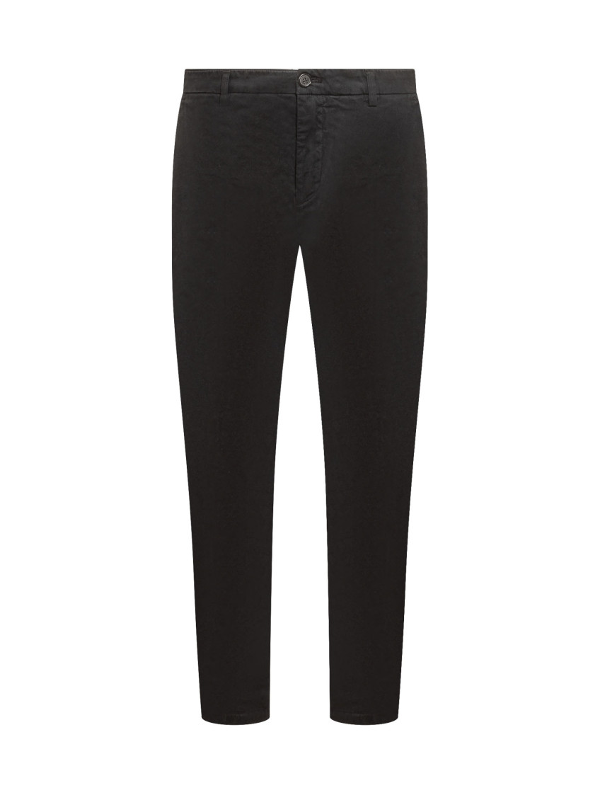 Black Slim Chino Pants