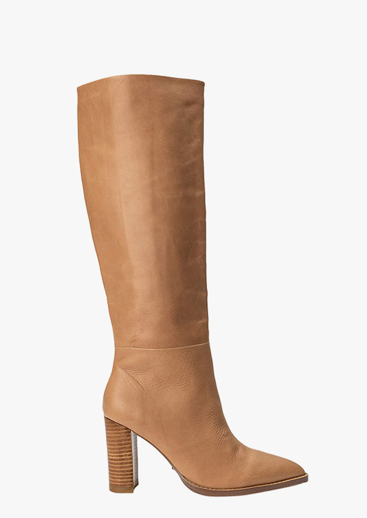 Skyla Caramel Venice Calf Boots