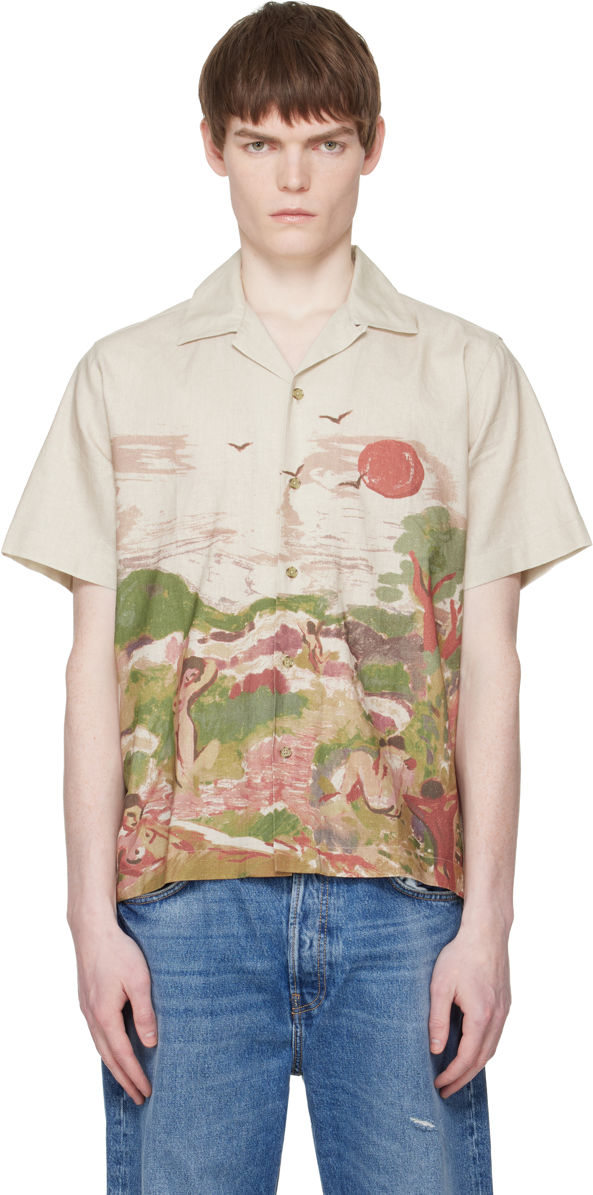 Beige Sailor's Delight Shirt