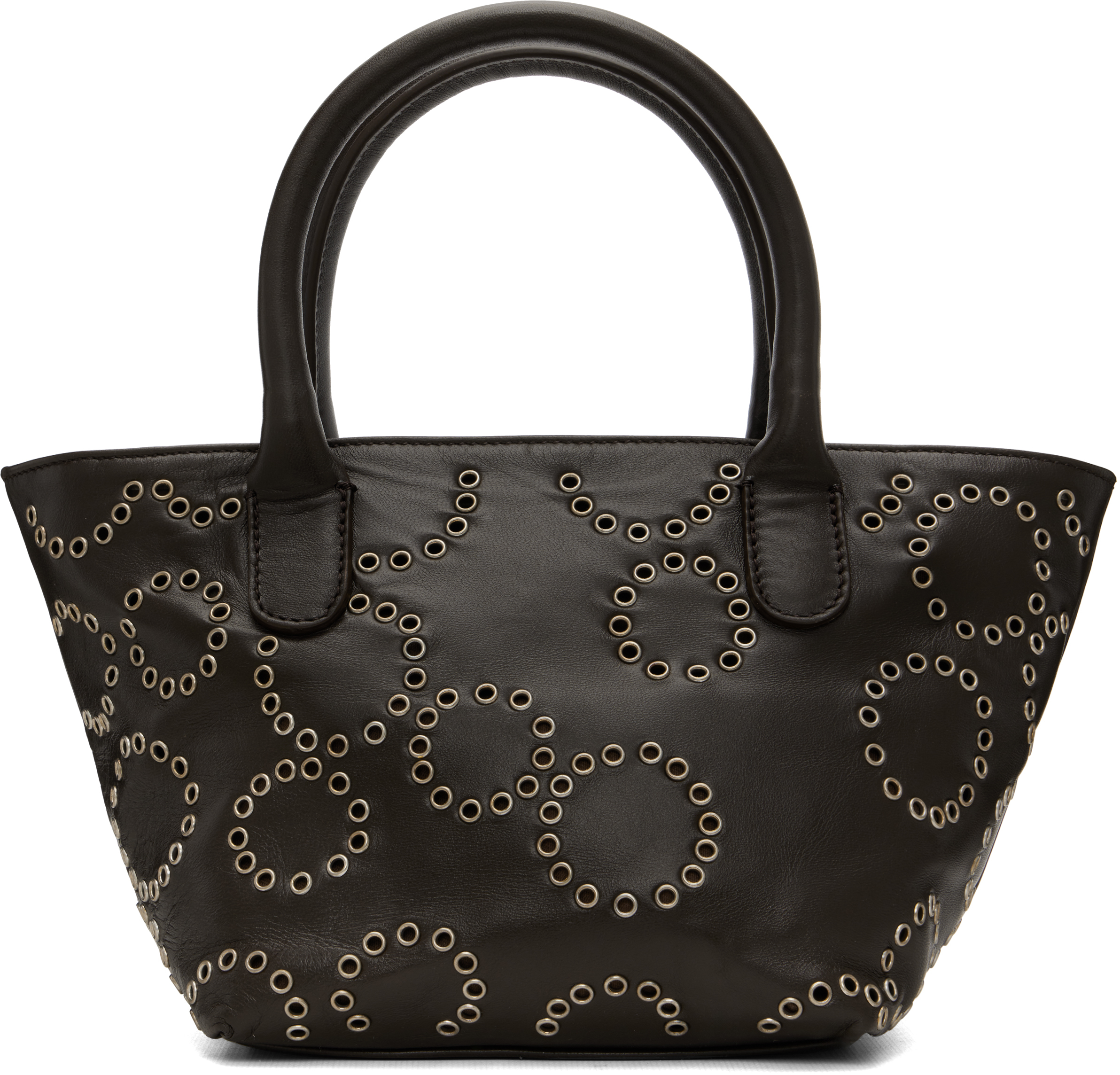 Brown Mini Capazo Bag