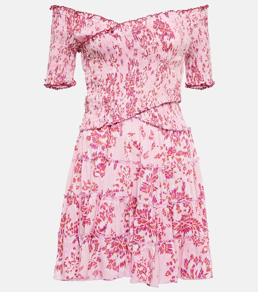 Poupette St Barth Soledad printed minidress