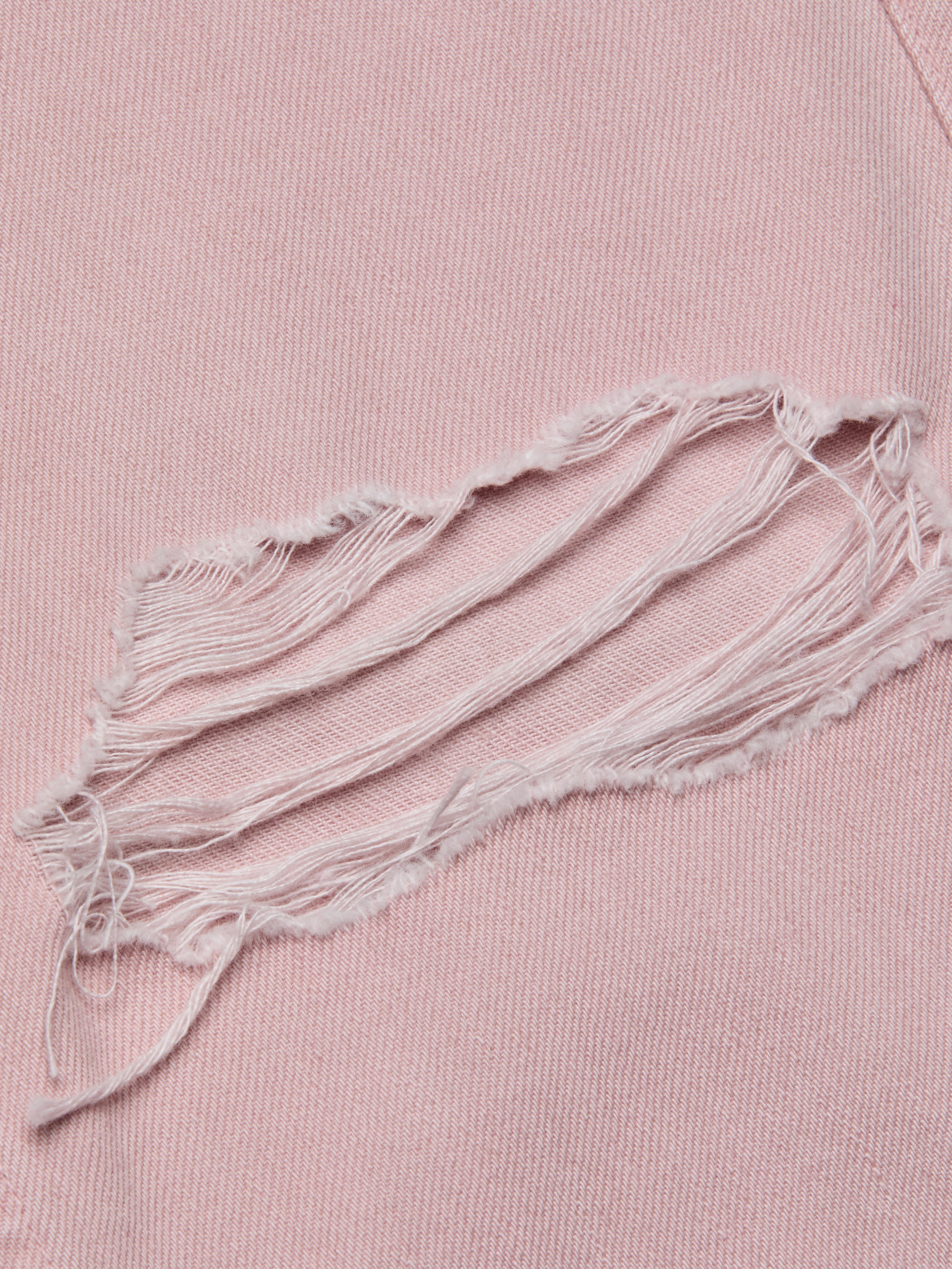Armida Low-Rise Slouch Jean In Pale Rose Destruct