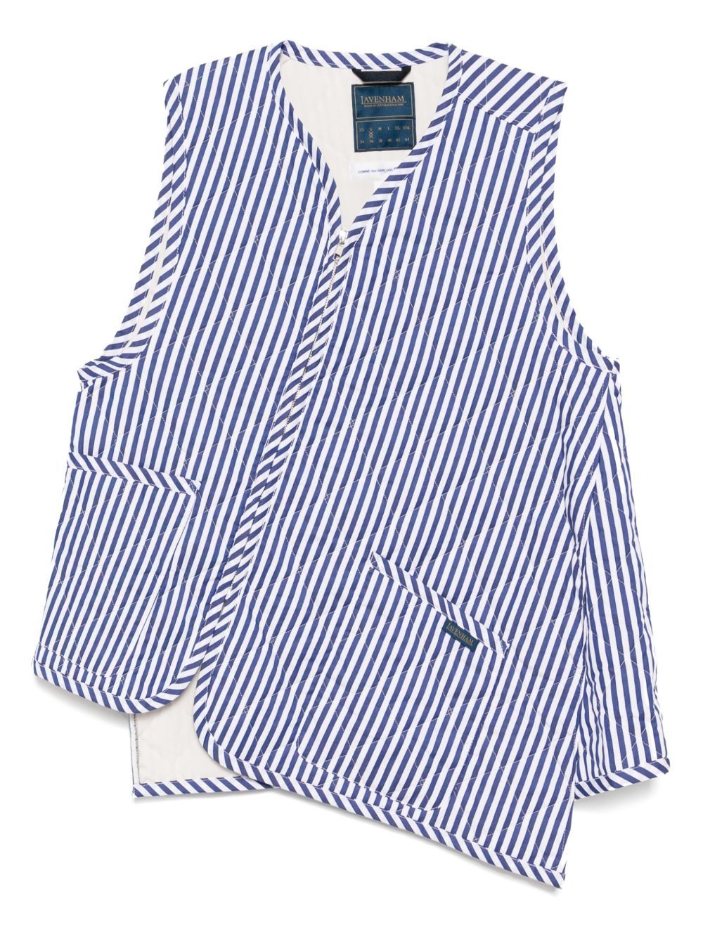 Striped jacket - Blue