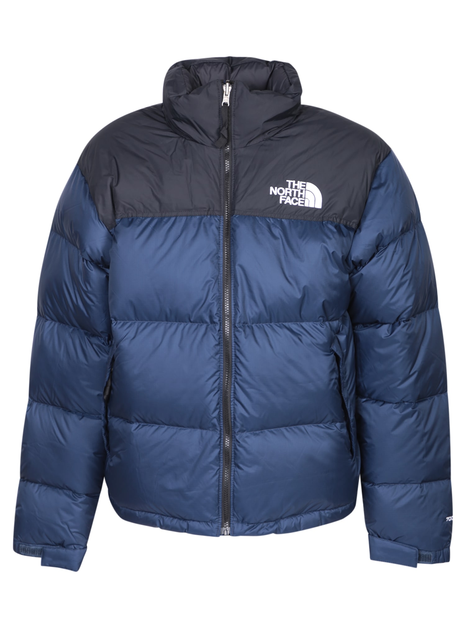 1996 Retro Nuptse logo-print padded jacket - Blue