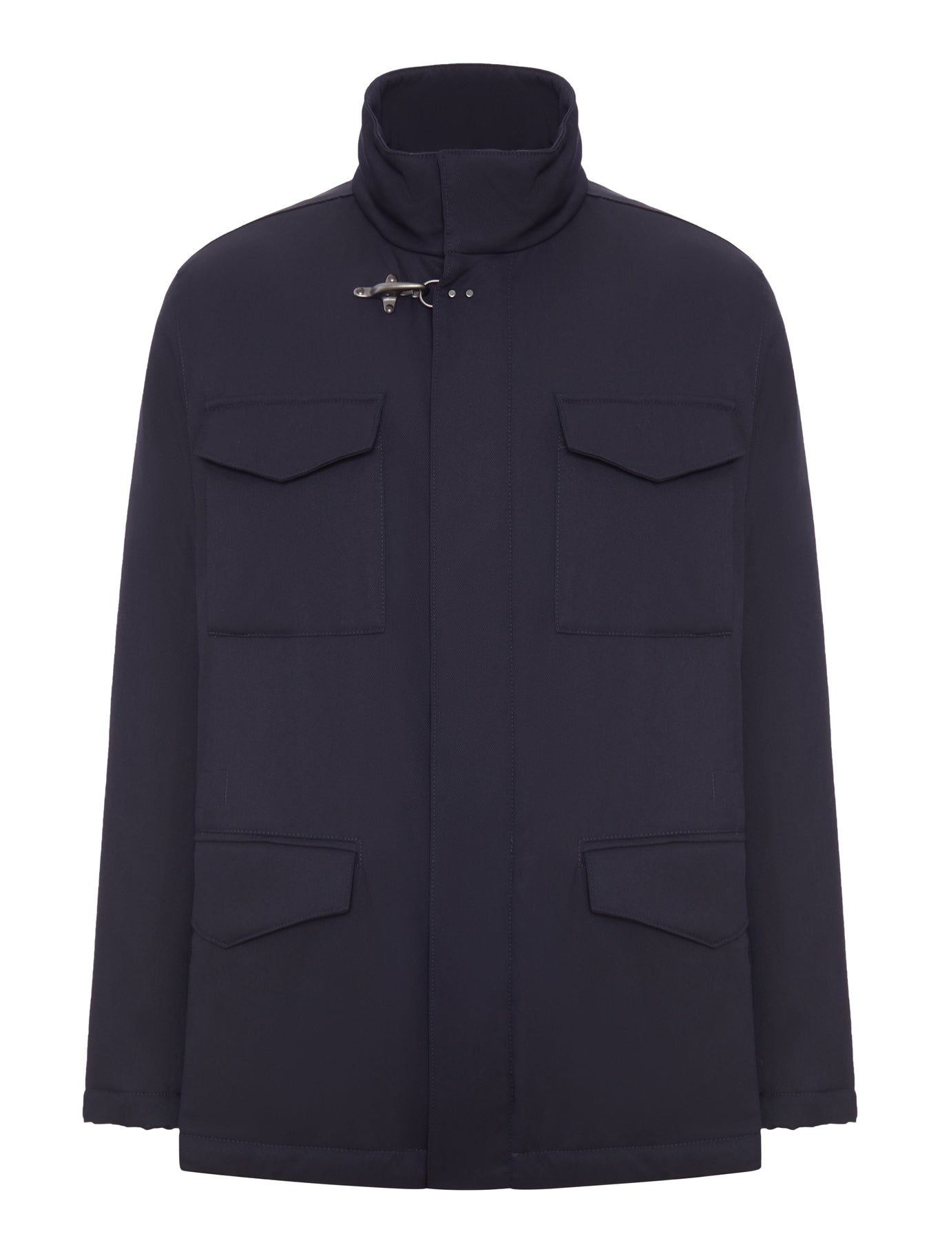 FIELD JACKET TRAVEL IN STRETCH WOOL - Fay Archive - Man