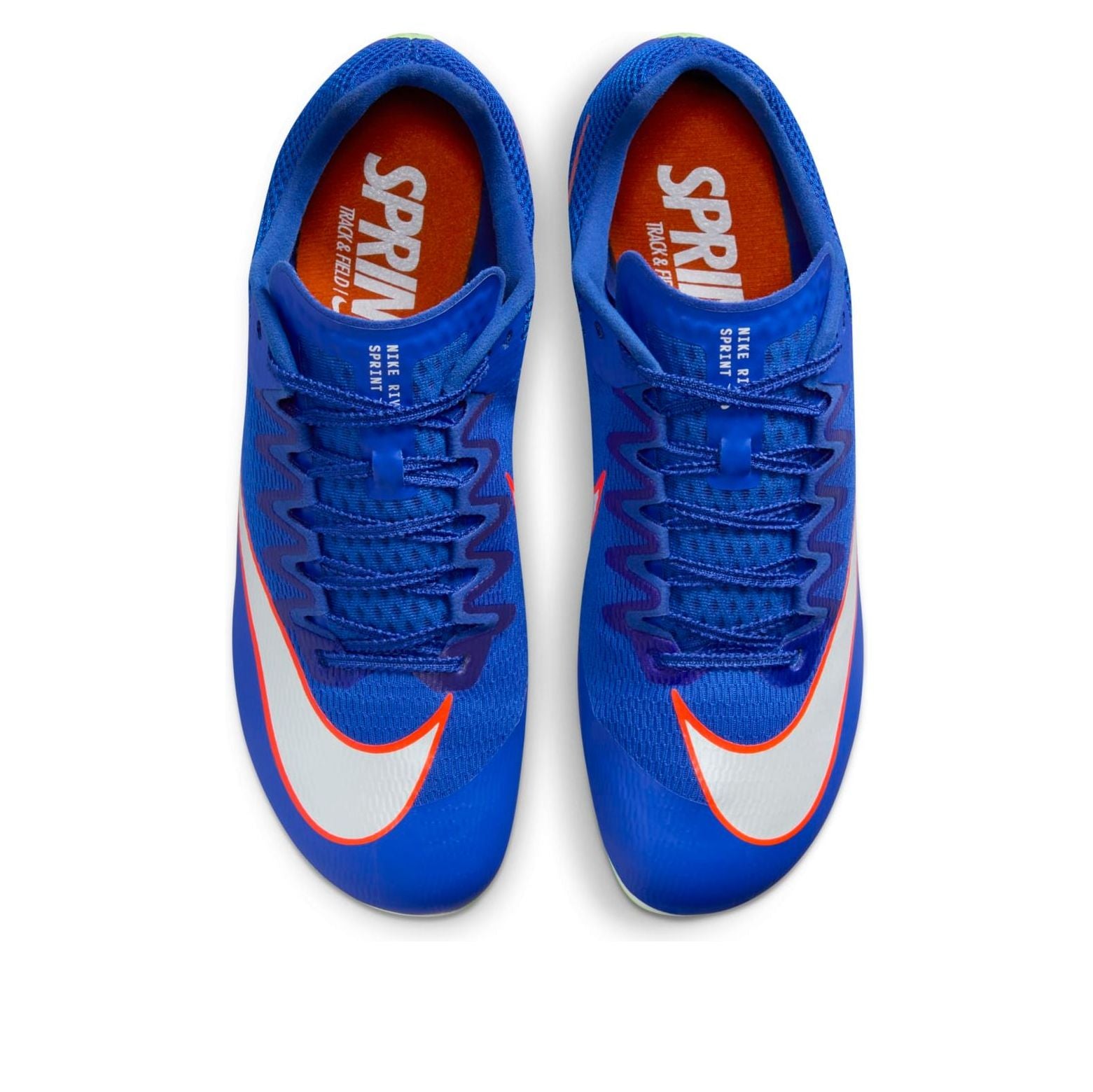 Air Zoom Rival Sprint Spikes 'Racer Blue Safety Orange'