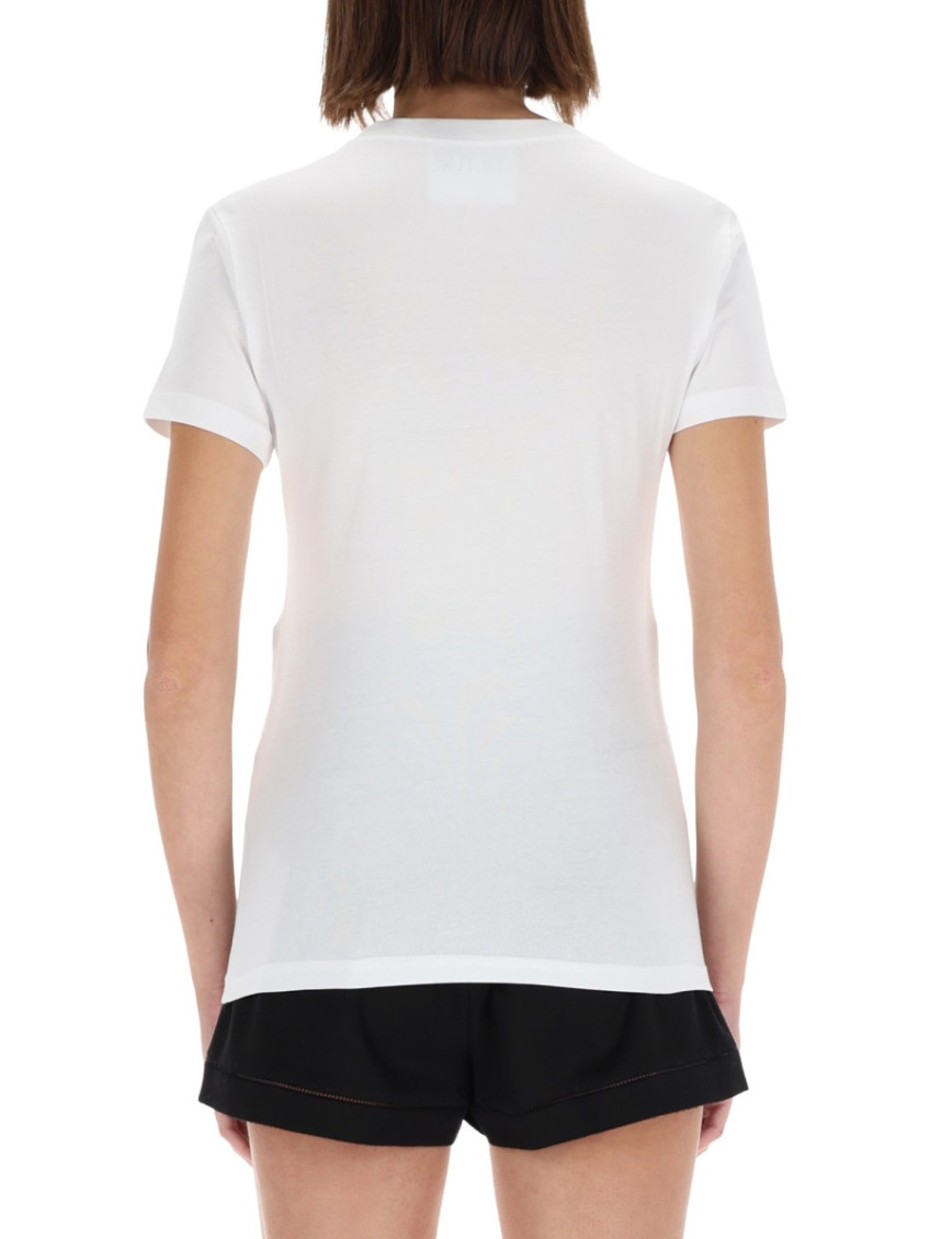 Versace Jeans Couture - fitted short sleeve crew neck top