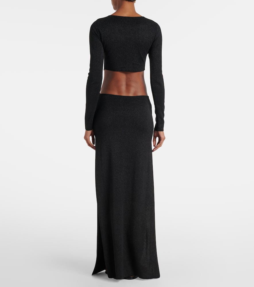 Cutout maxi dress