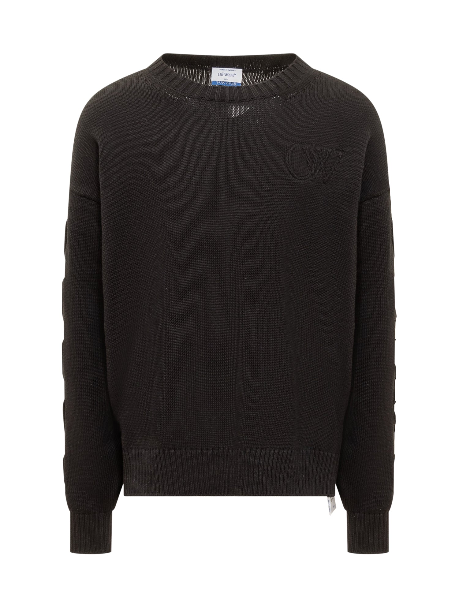 3D Diag Knit Sweater