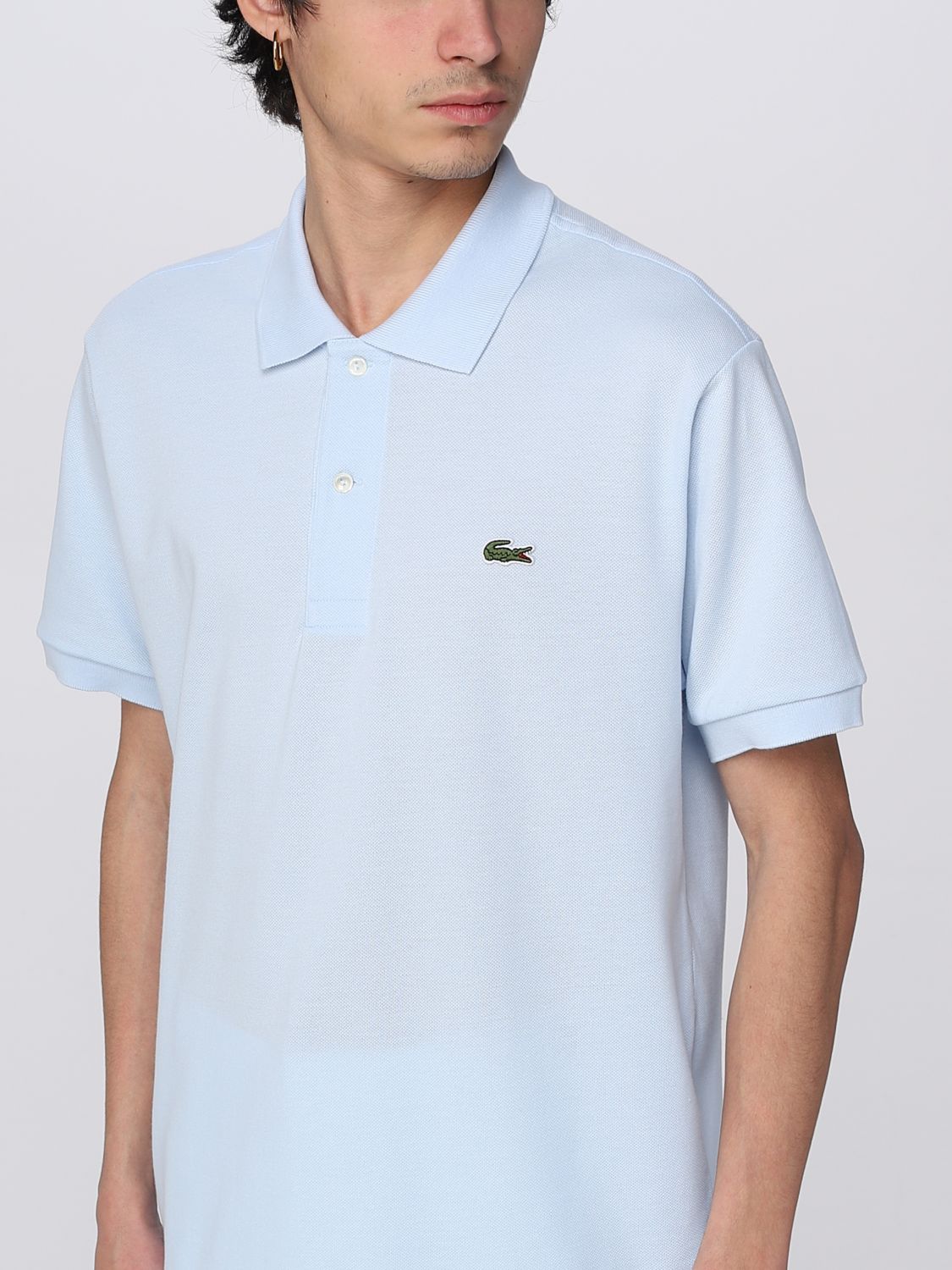 Polo Shirt Men color Sky Blue