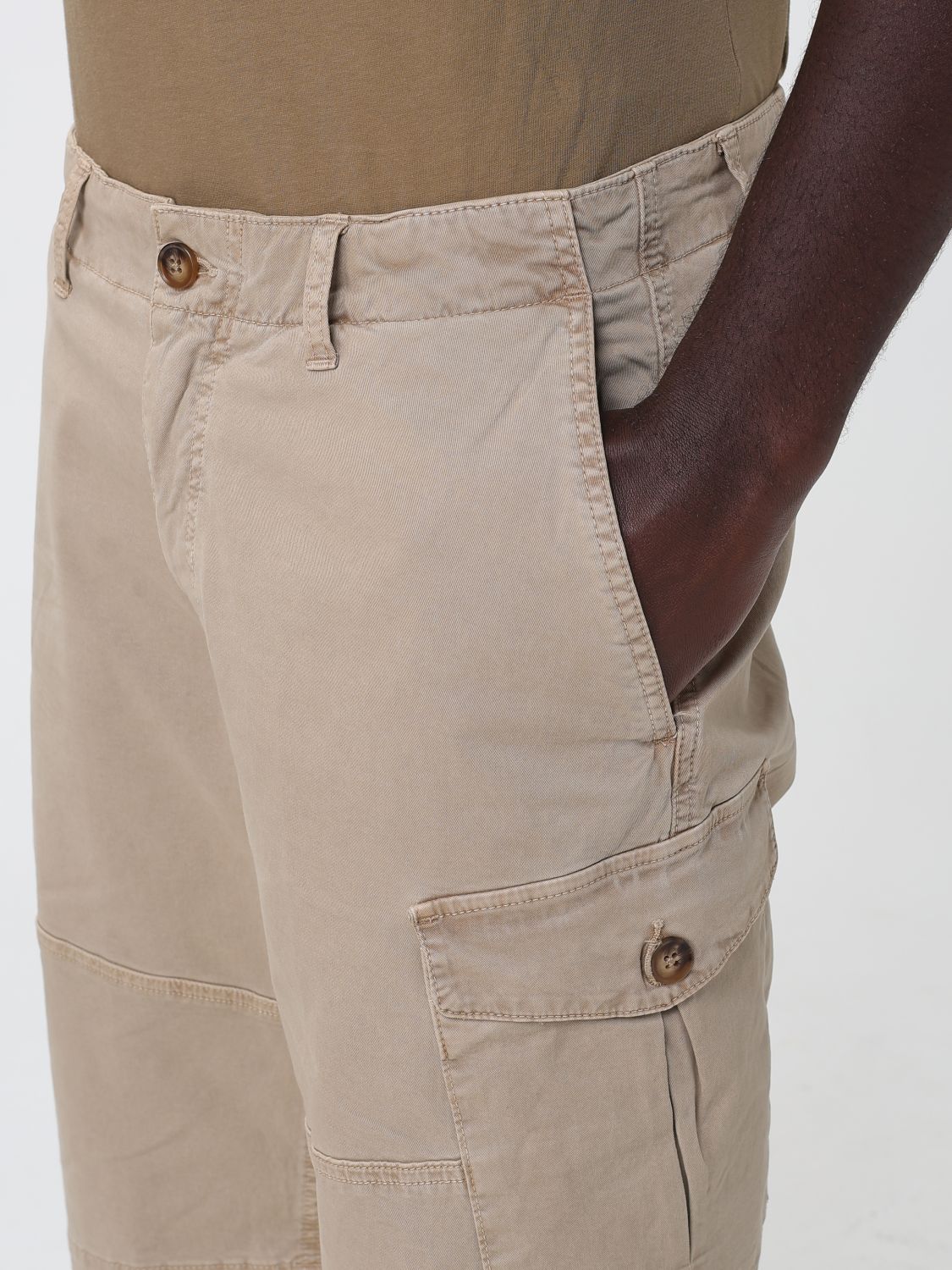 Pants Men color Beige