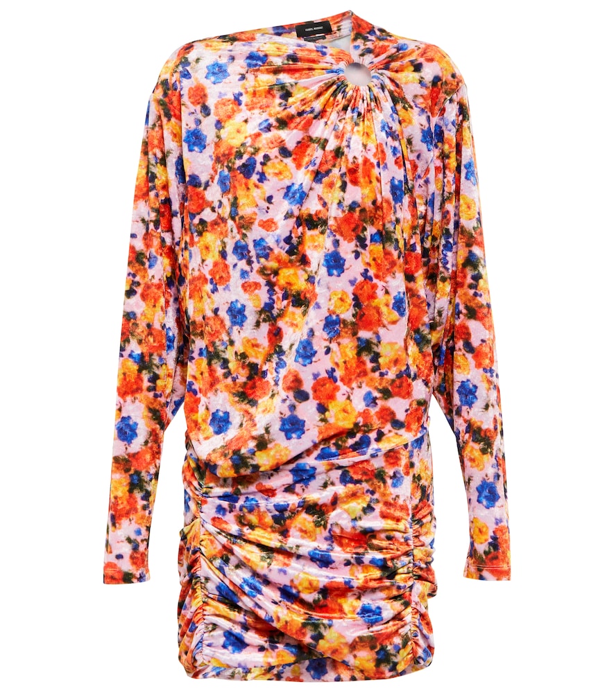 Floral print minidress