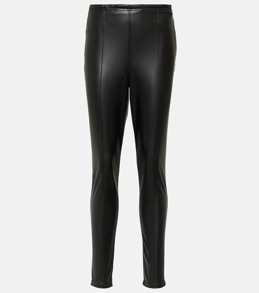 Pegaso faux leather leggings