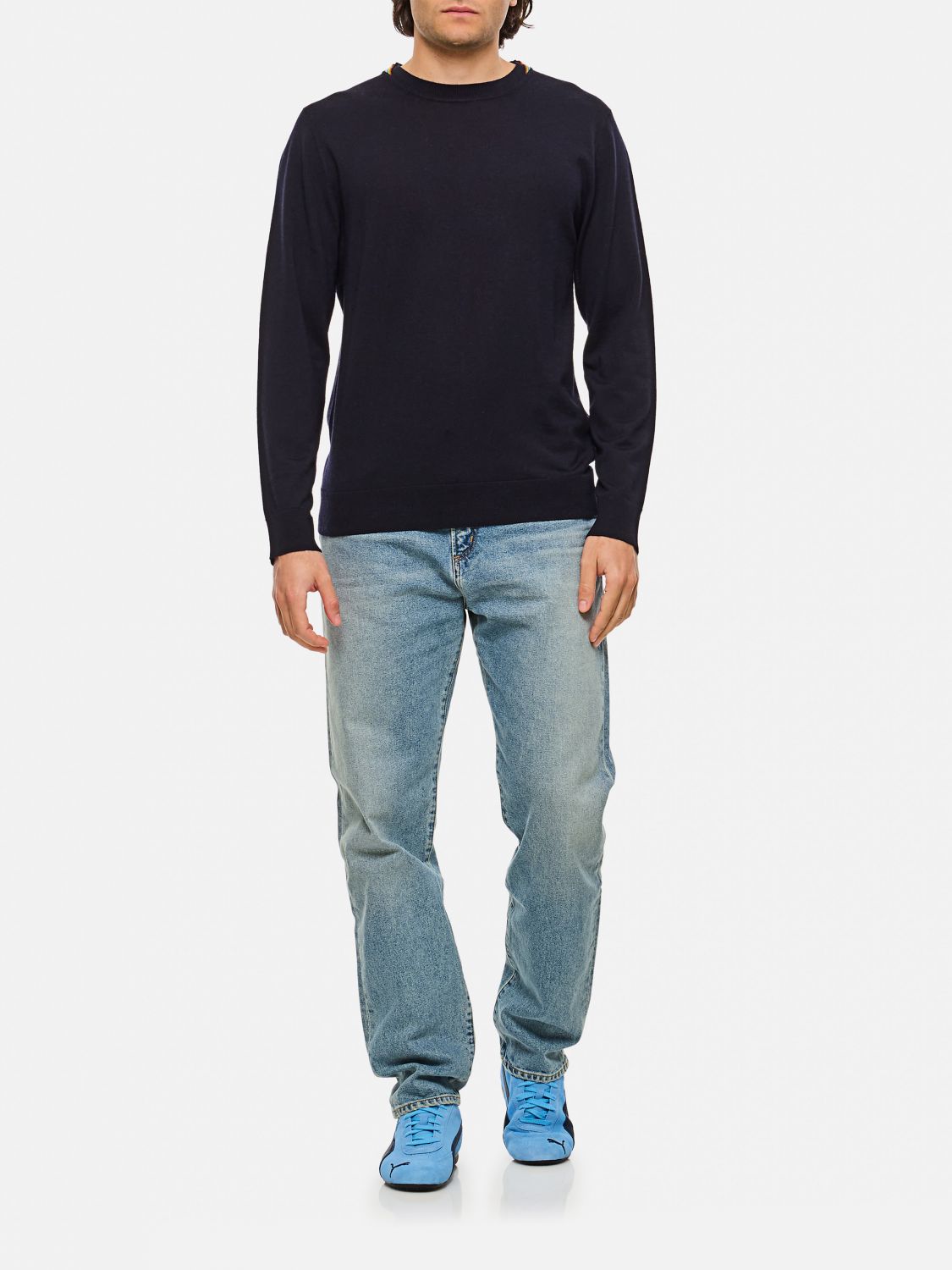 Wool sweater - Blue