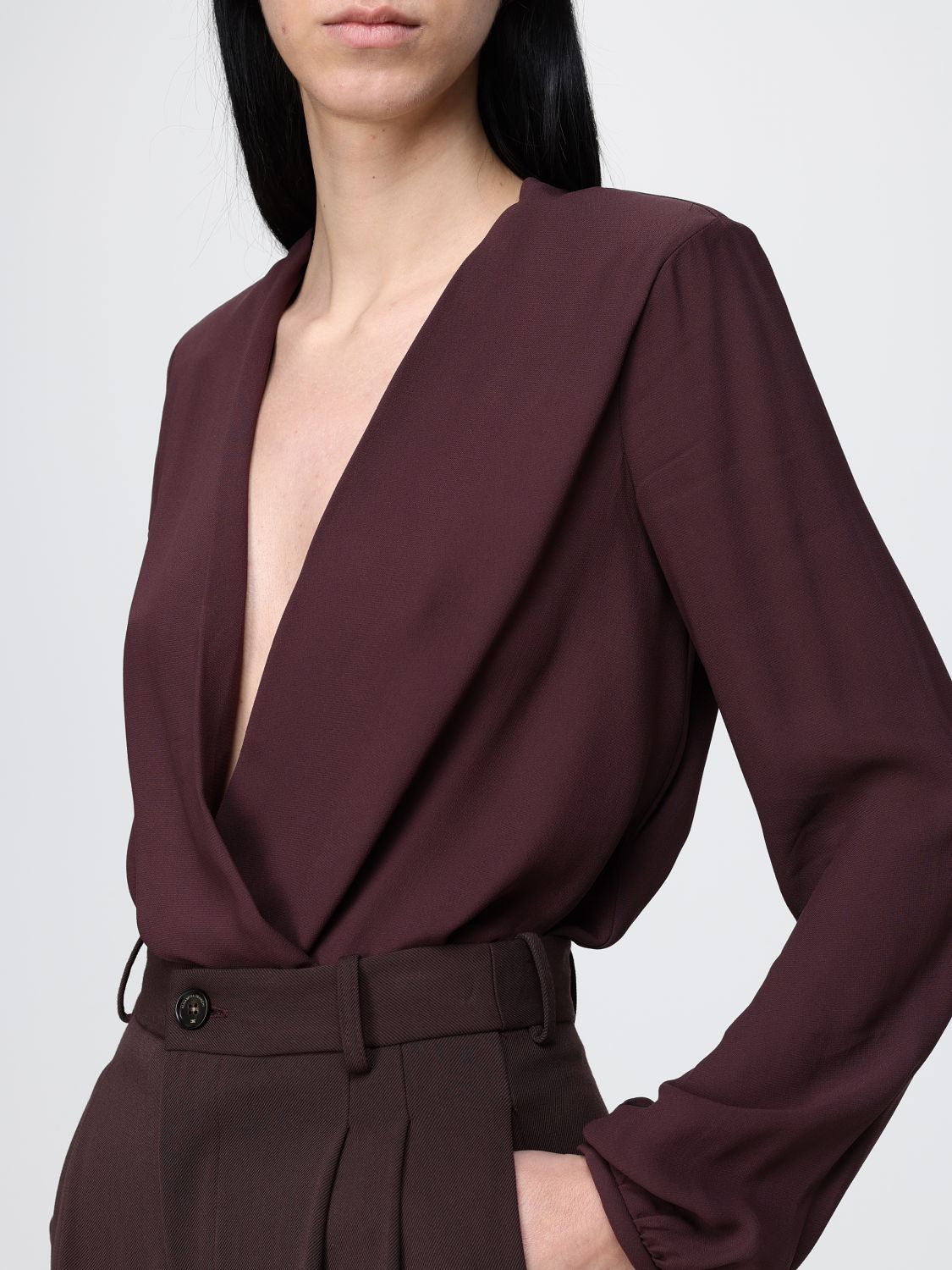 Bodysuit Woman color Black