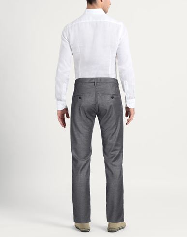 Man Pants Grey Size 28 Virgin Wool, Elastane