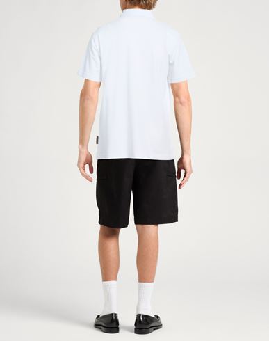 Man Polo shirt White Size L Cotton