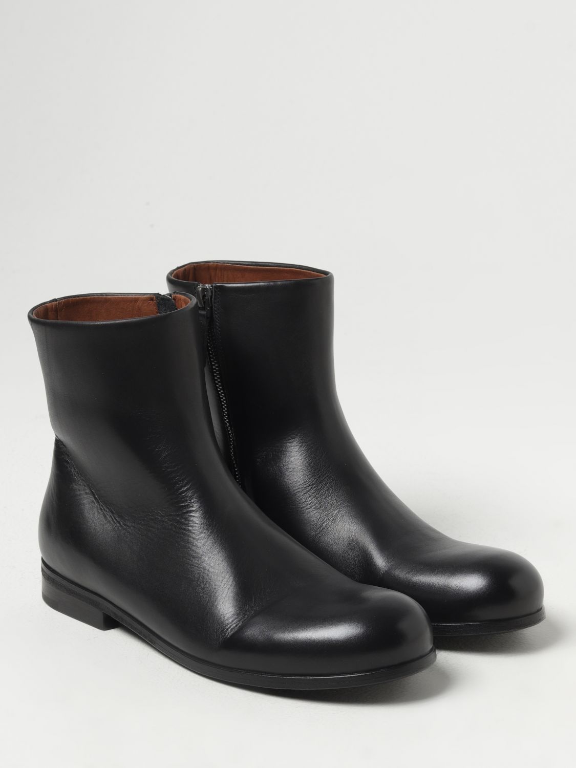 Leather boots - Black